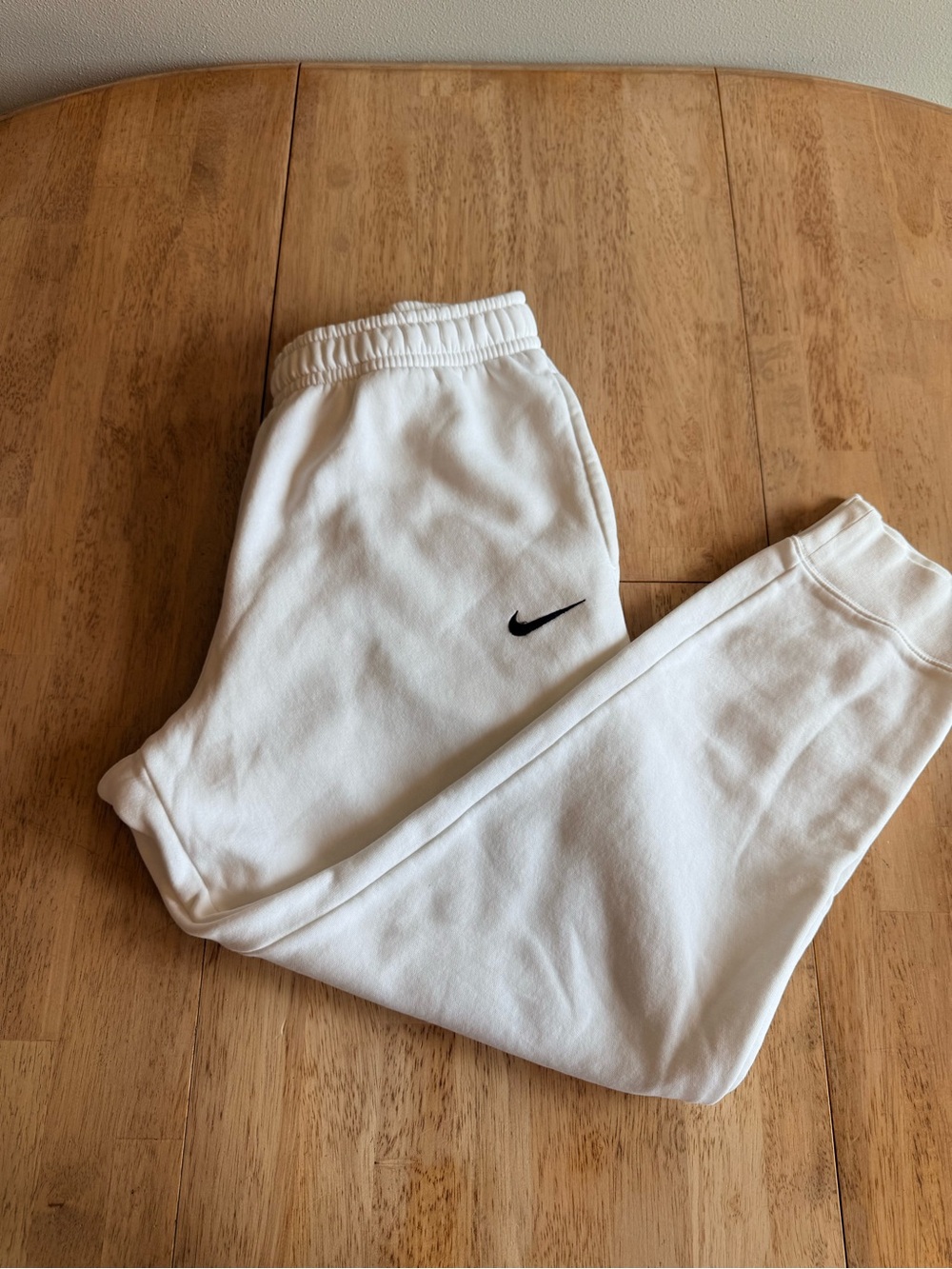 Nike Mens White Sweatpants
